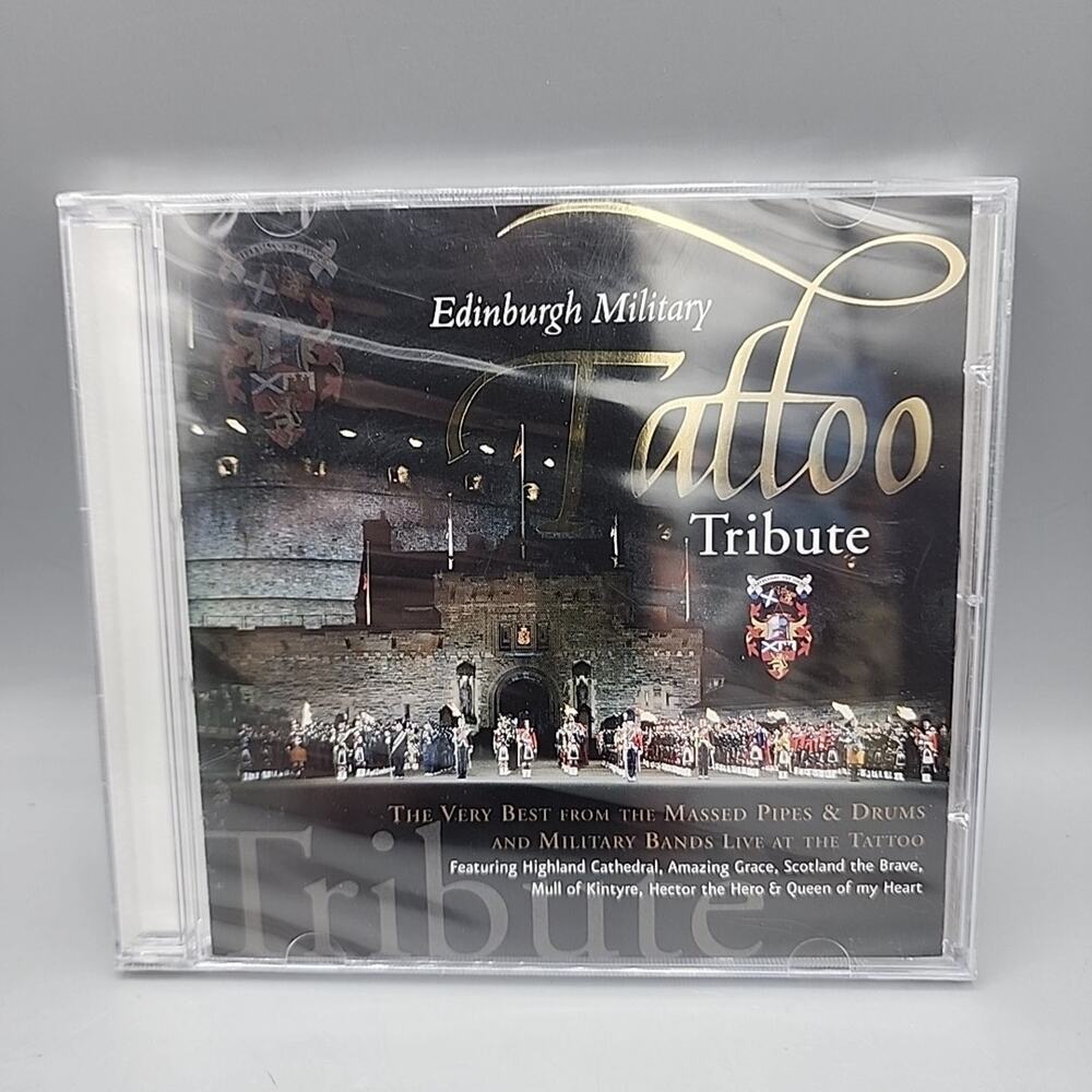 Edinburgh Military Tattoo Tribute - Various Artists CD Factory Sealed